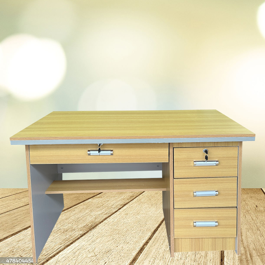 Bureau Agent 3 tiroirs, 120*60*75cm